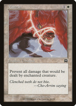Muzzle [Mercadian Masques] | North Game Den