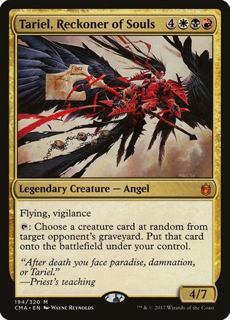 Tariel, Reckoner of Souls [Commander Anthology] | North Game Den