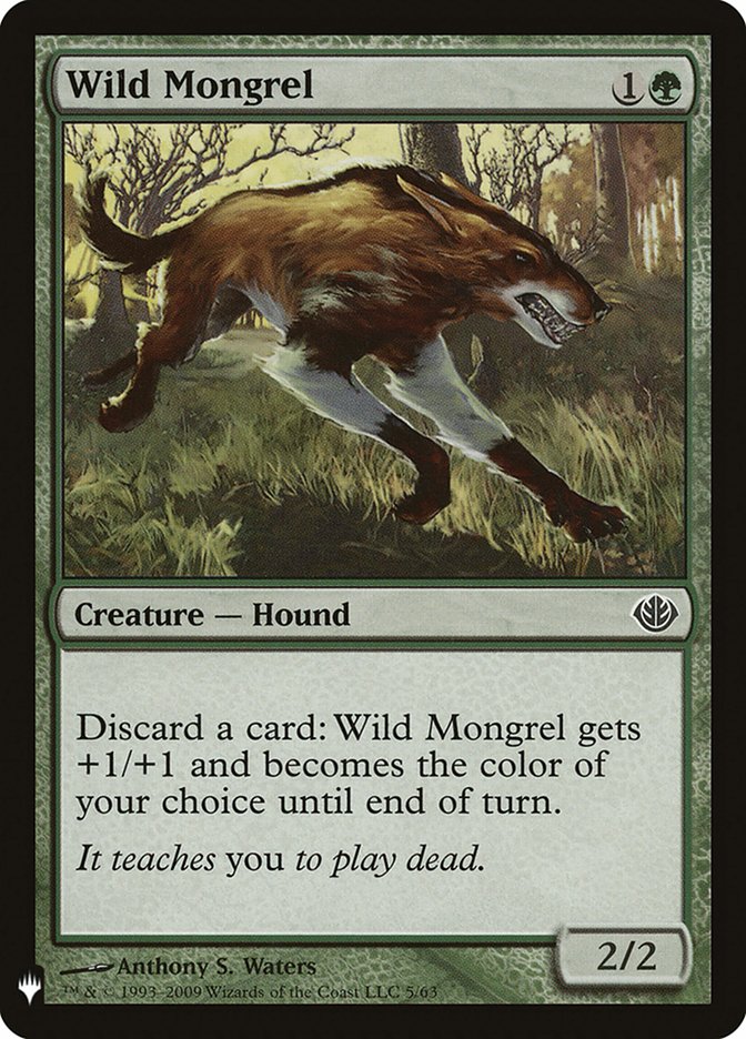 Wild Mongrel [Mystery Booster] | North Game Den