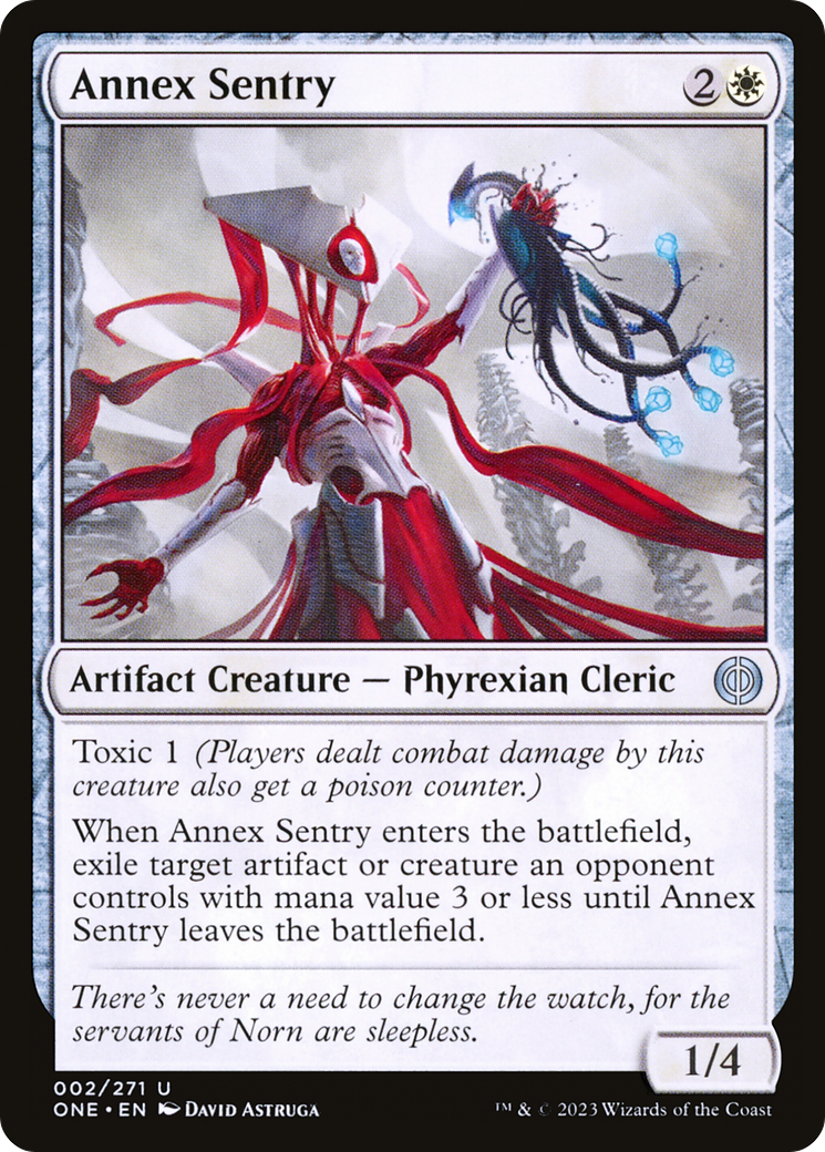 Annex Sentry [Phyrexia: All Will Be One] | North Game Den