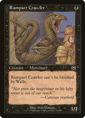Rampart Crawler [Mercadian Masques] | North Game Den