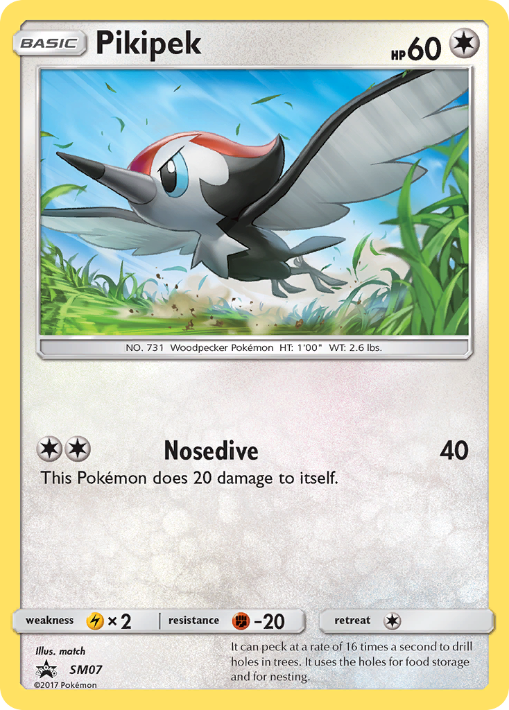 Pikipek (SM07) [Sun & Moon: Black Star Promos] | North Game Den