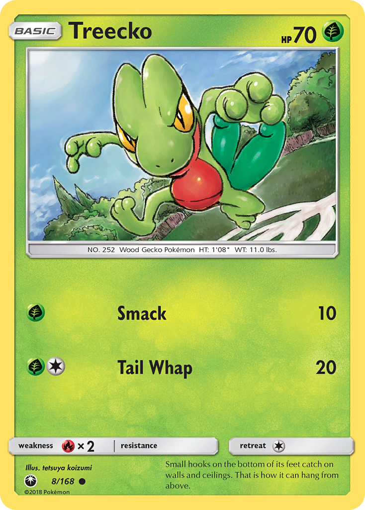 Treecko (8/168) [Sun & Moon: Celestial Storm] | North Game Den