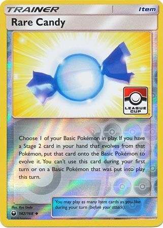 Rare Candy (142/168) (League Promo) [Sun & Moon: Celestial Storm] | North Game Den