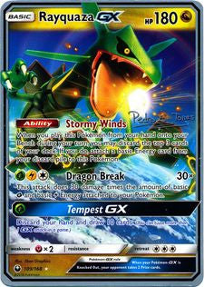 Rayquaza GX (109/168) (Dragones y Sombras - Pedro Eugenio Torres) [World Championships 2018] | North Game Den