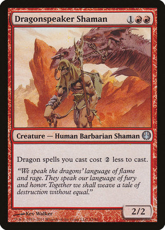 Dragonspeaker Shaman [Duel Decks: Knights vs. Dragons] | North Game Den