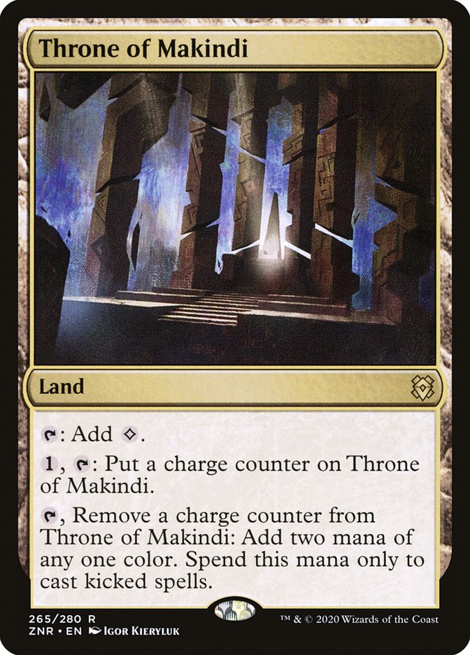 Throne of Makindi [Zendikar Rising] | North Game Den