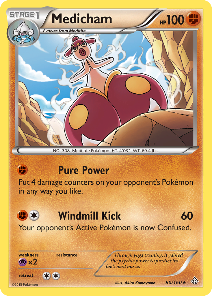 Medicham (80/160) [XY: Primal Clash] | North Game Den