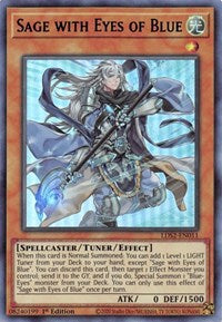 Sage with Eyes of Blue (Blue) [LDS2-EN011] Ultra Rare | North Game Den