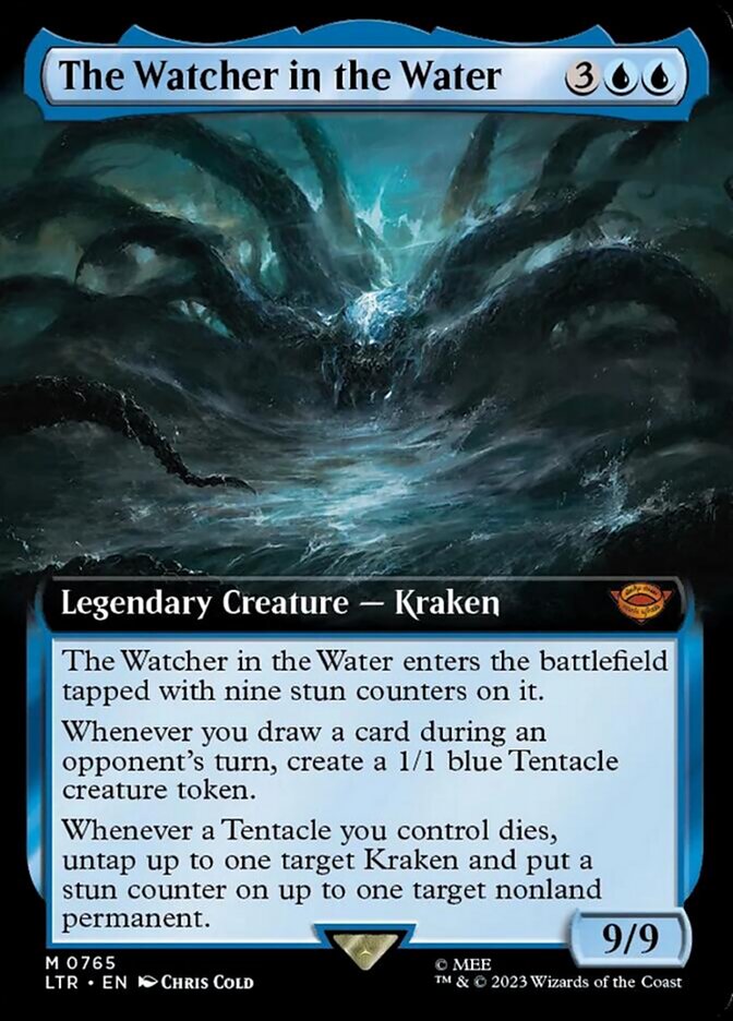 The Watcher in the Water (Extended Art) (Surge Foil) [The Lord of the Rings: Tales of Middle-Earth] | North Game Den