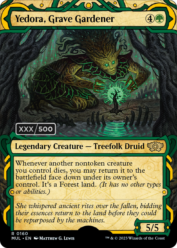 Yedora, Grave Gardener (Serialized) [Multiverse Legends] | North Game Den
