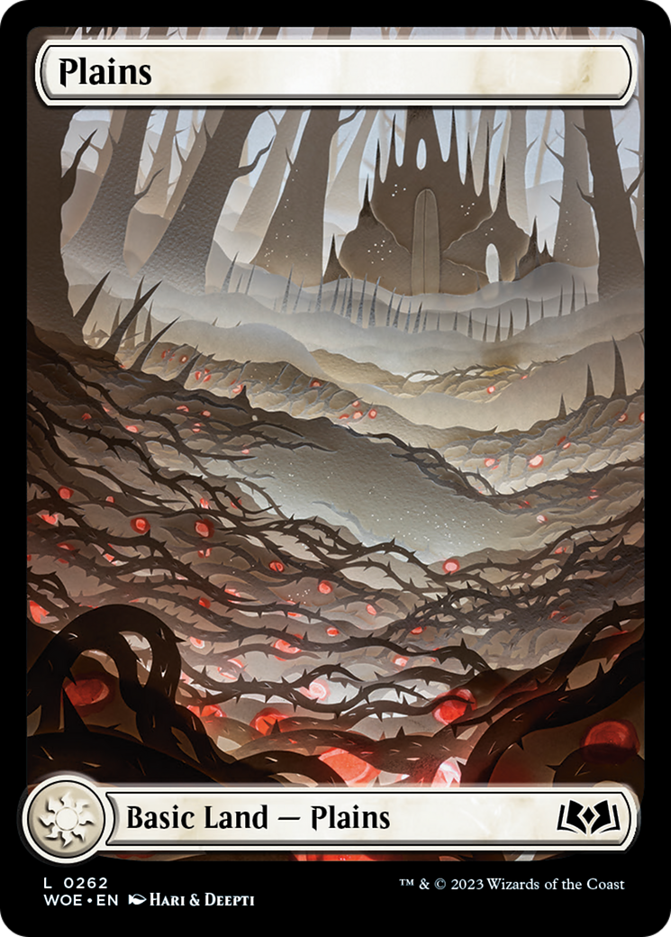 Plains (262) (Full-Art) [Wilds of Eldraine] | North Game Den