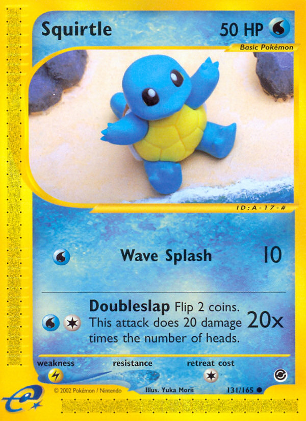 Squirtle (131/165) [Expedition: Base Set] | North Game Den