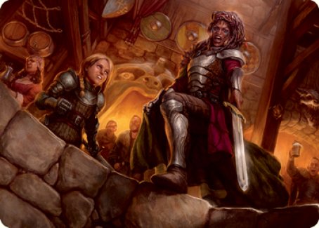 Veteran Dungeoneer Art Card [Dungeons & Dragons: Adventures in the Forgotten Realms Art Series] | North Game Den