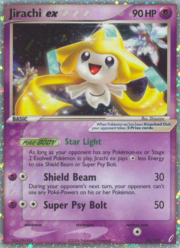 Jirachi ex (94/100) [EX: Crystal Guardians] | North Game Den
