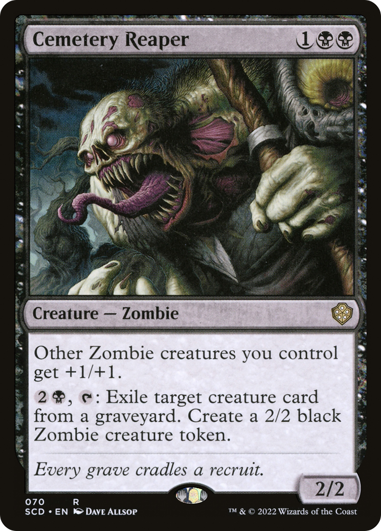Cemetery Reaper [Starter Commander Decks] | North Game Den