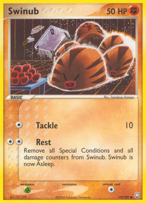 Swinub (79/109) [EX: Team Rocket Returns] | North Game Den