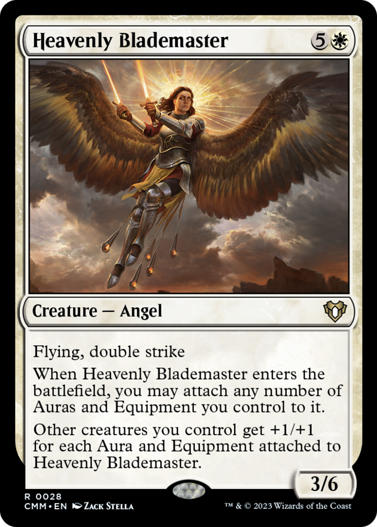 Heavenly Blademaster [Commander Masters] | North Game Den