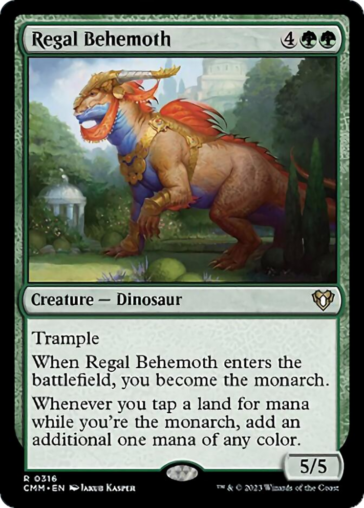 Regal Behemoth [Commander Masters] | North Game Den