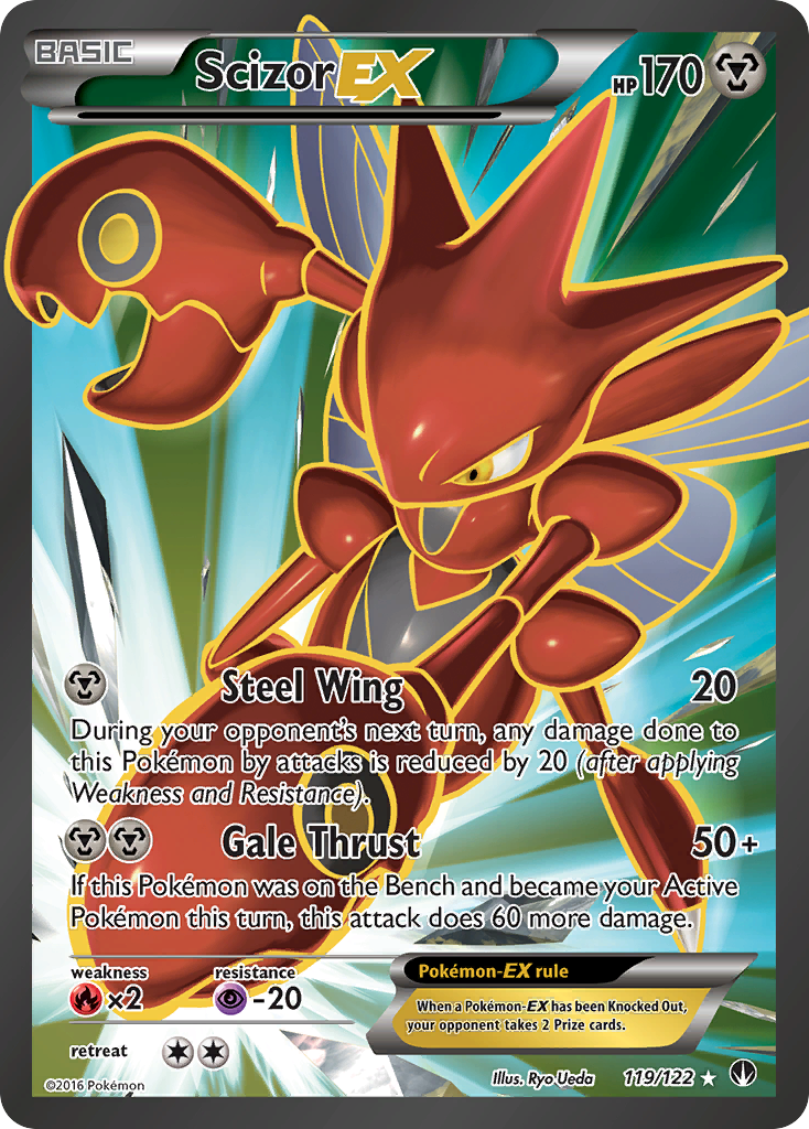 Scizor EX (119/122) [XY: BREAKpoint] | North Game Den