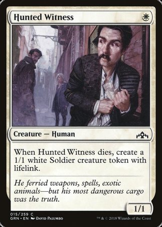 Hunted Witness [Guilds of Ravnica] | North Game Den