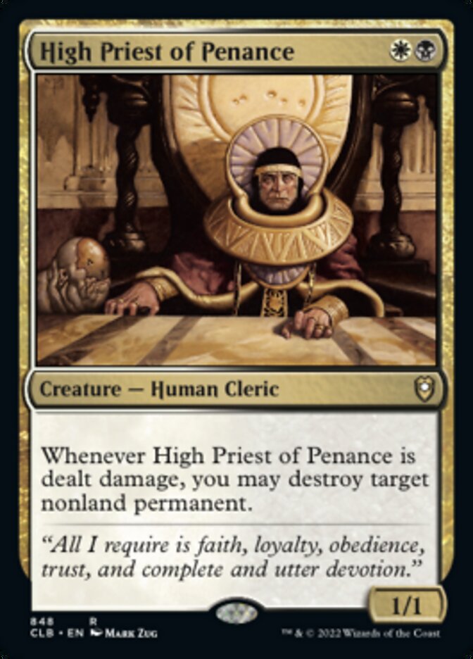 High Priest of Penance [Commander Legends: Battle for Baldur's Gate] | North Game Den