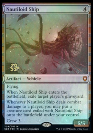 Nautiloid Ship [Commander Legends: Battle for Baldur's Gate Prerelease Promos] | North Game Den