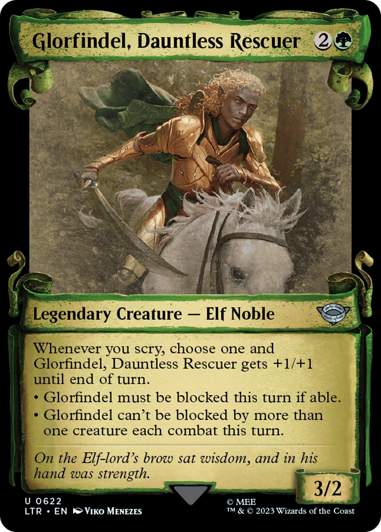 Glorfindel, Dauntless Rescuer [The Lord of the Rings: Tales of Middle-Earth Showcase Scrolls] | North Game Den