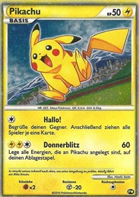 Pikachu (PW6) (German) [Pikachu World Collection Promos] | North Game Den