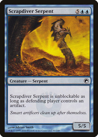 Scrapdiver Serpent [Scars of Mirrodin] | North Game Den