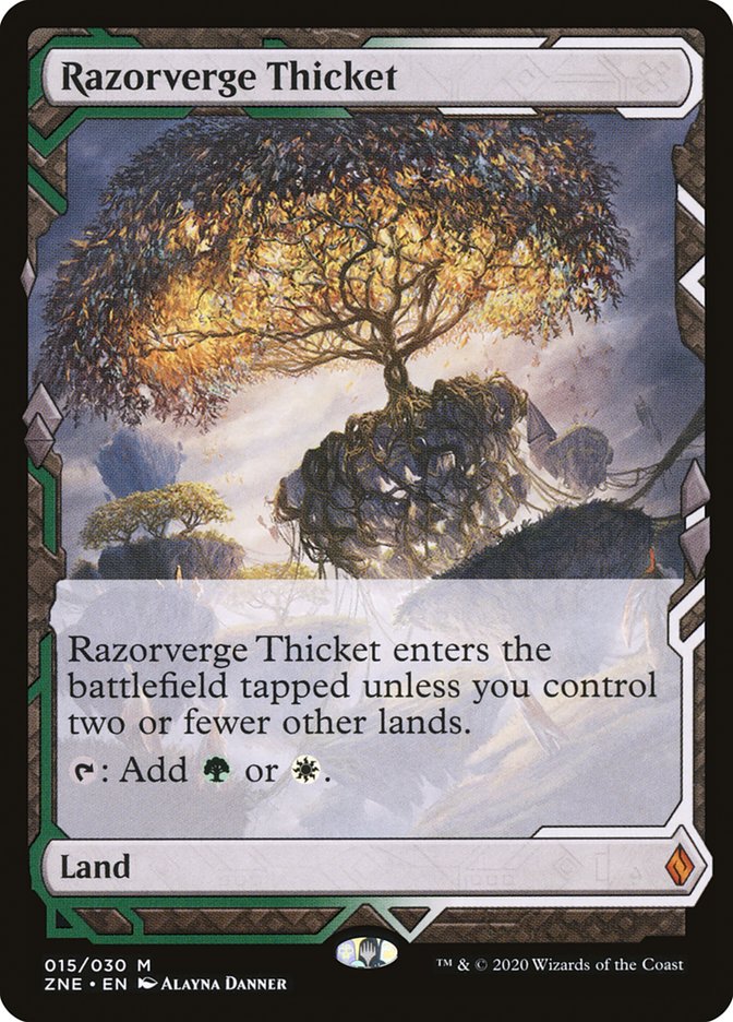 Razorverge Thicket [Zendikar Rising Expeditions] | North Game Den
