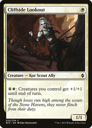 Cliffside Lookout [Battle for Zendikar] | North Game Den