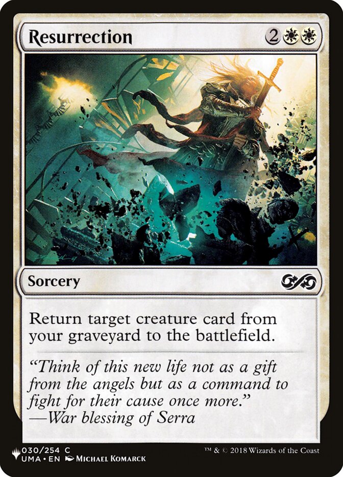 Resurrection [The List] | North Game Den