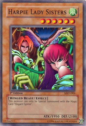 Harpie Lady Sisters [MRD-009] Super Rare | North Game Den