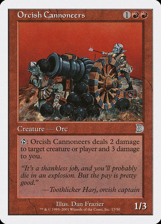 Orcish Cannoneers [Deckmasters] | North Game Den