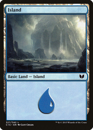Island (327) [Commander 2015] | North Game Den