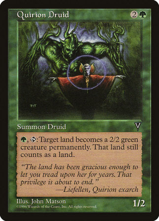 Quirion Druid [Visions] | North Game Den