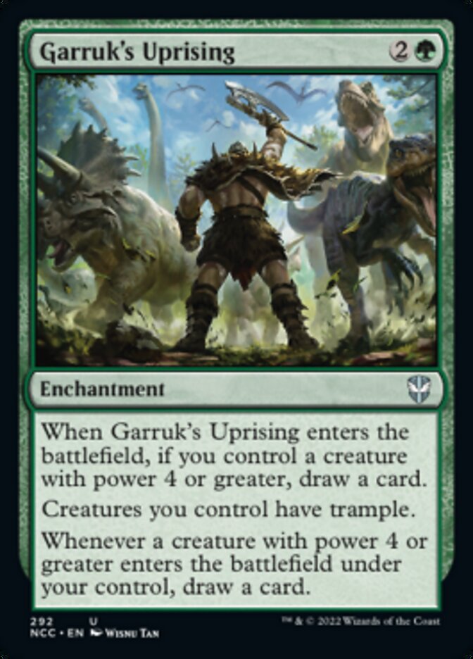 Garruk's Uprising [Streets of New Capenna Commander] | North Game Den