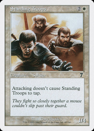 Standing Troops [Seventh Edition] | North Game Den