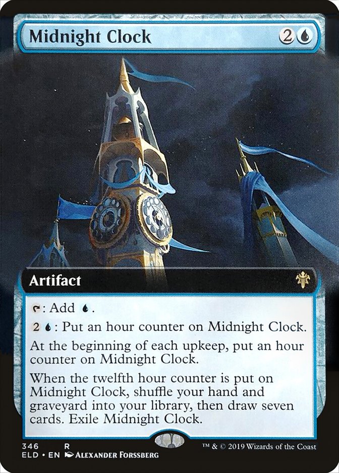 Midnight Clock (Extended Art) [Throne of Eldraine] | North Game Den