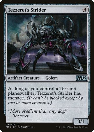 Tezzeret's Strider [Core Set 2019] | North Game Den