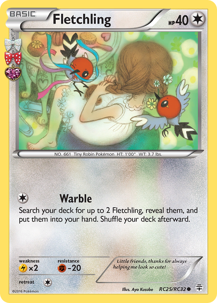 Fletchling (RC25/RC32) [XY: Generations] | North Game Den