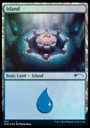 Island (Archaeology) (551) [Secret Lair Drop Promos] | North Game Den