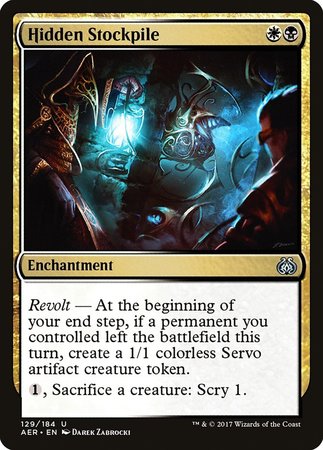 Hidden Stockpile [Aether Revolt] | North Game Den