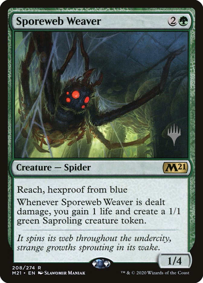 Sporeweb Weaver (Promo Pack) [Core Set 2021 Promos] | North Game Den