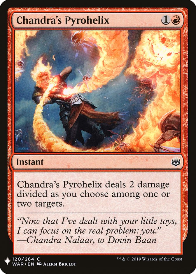 Chandra's Pyrohelix [Mystery Booster] | North Game Den