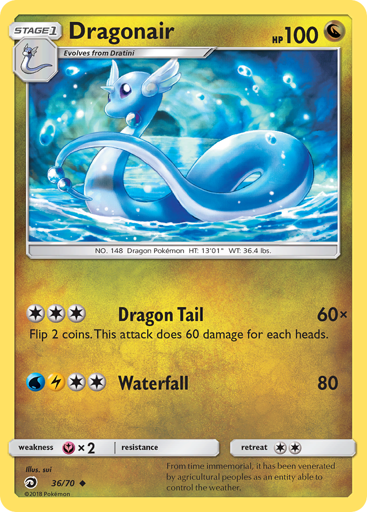 Dragonair (36/70) [Sun & Moon: Dragon Majesty] | North Game Den