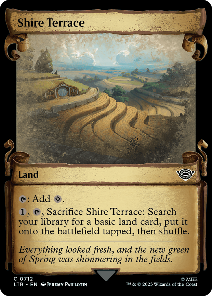 Shire Terrace [The Lord of the Rings: Tales of Middle-Earth Showcase Scrolls] | North Game Den