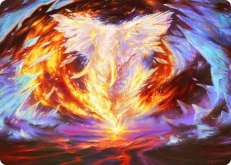 Magma Opus Art Card [Strixhaven: School of Mages Art Series] | North Game Den