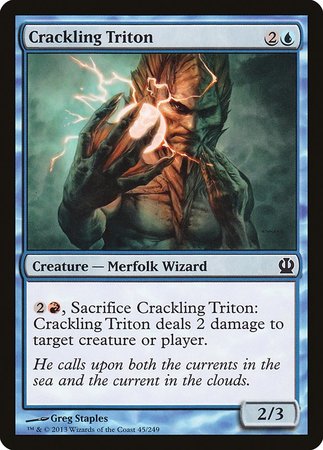 Crackling Triton [Theros] | North Game Den